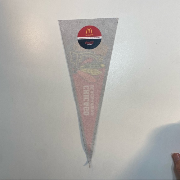 Chicago Blackhawks‎ NHL McDonalds Promo Mini Pennant Stickers Tattoos Decals Lot - Picture 4 of 9